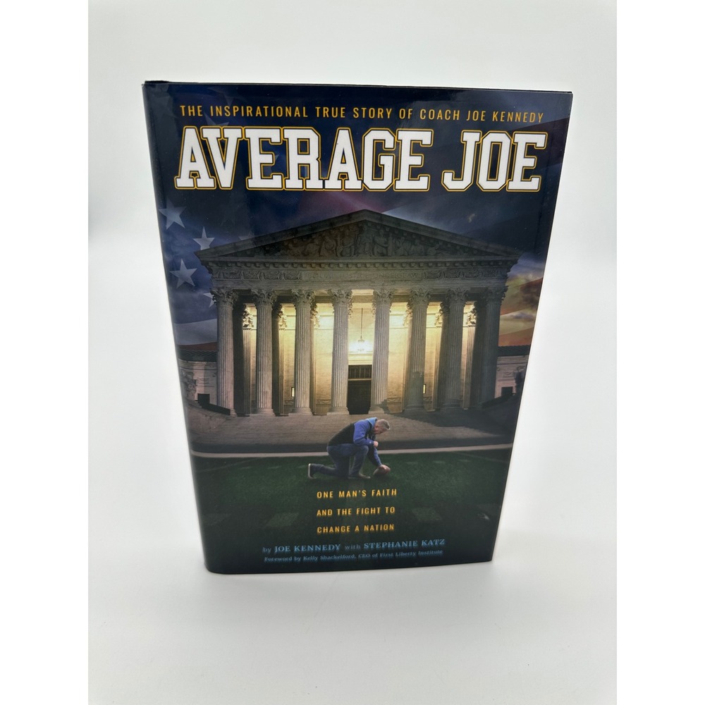 Salem Books Average Joe Hardcover Coach Joe Kennedy Biography Blue